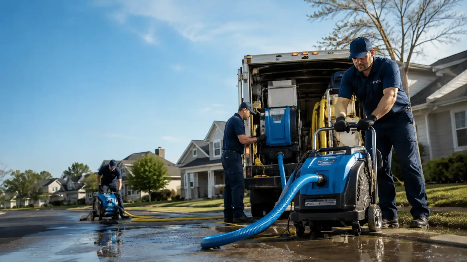 Flood Damage Cleanup in Mira Loma, CA